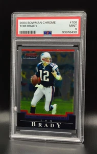 Tom Brady 2004 Bowman Chrome #106 PSA 9 New England Patriots HOF Newly Graded - Picture 1 of 2