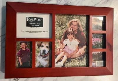 Burnes of Boston Rare Woods Photo Collage Table 144 Photo Album (Some Wear) - Image 1 of 4