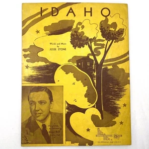 Partituras vintage de Alvino Rey • Idaho - Imagen 1 de 1