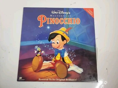 Walt Disney's Masterpiece Pinocchio Laserdisc LD  - Image 1 of 4