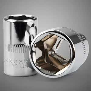 1/2" 1/4" 3/8" Square Drive Socket Wrench Nut Bolt Ratchet Remover All Size - Picture 1 of 6