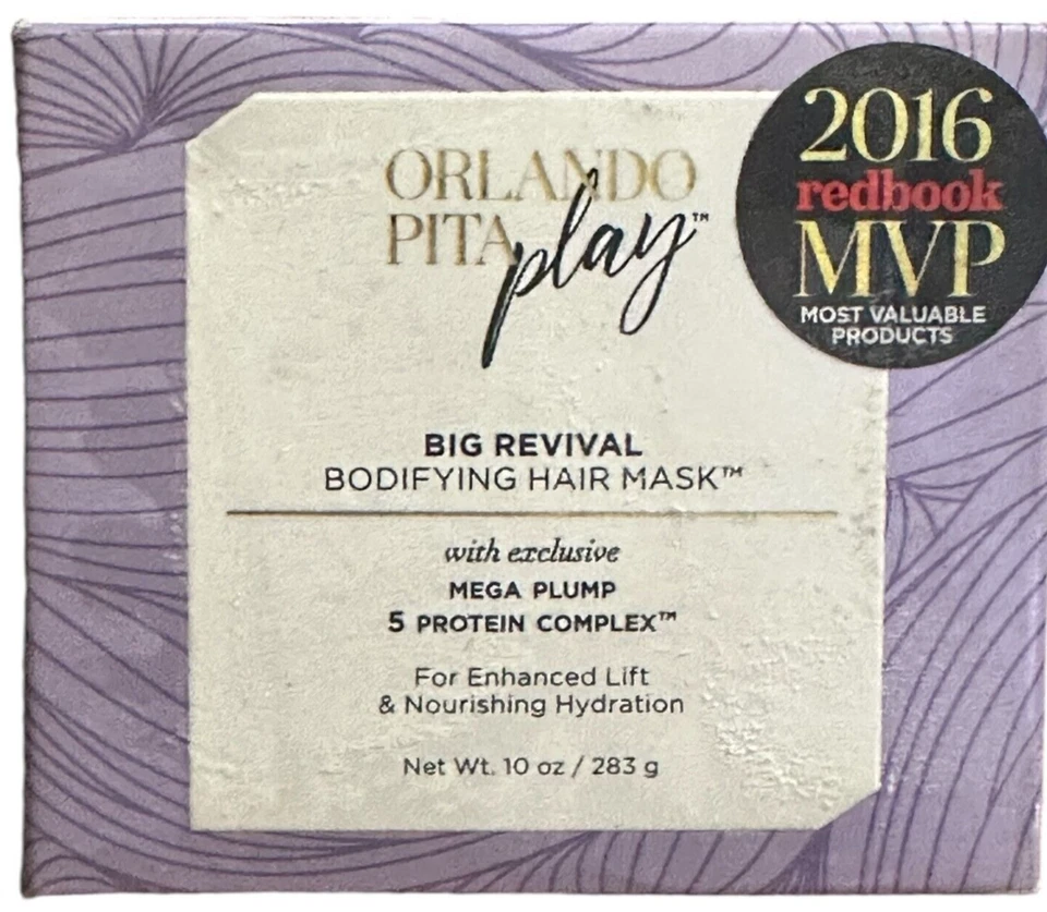 Orlando Pita Play Big Revival Bodifying Hair Mask 10oz