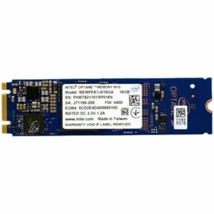 Intel Optane Memory M10 SSD M.2 2280 16GB MEMPEK1W016GA PCIe 3.0 3D Xpoint NVMe