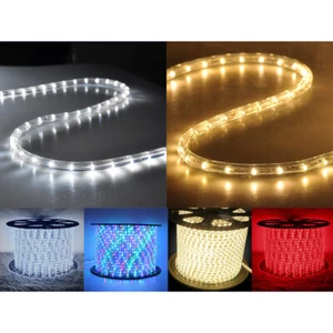 100FT Neon LED Light Glow Wire String In/Outdoor Cuttable Flexible Lights Strip - Picture 1 of 21