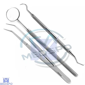 Hygiene Tooth Scraper Scaler Dental Tartar Plaque Removal Dental Instruments Kit - Imagen 1 de 7