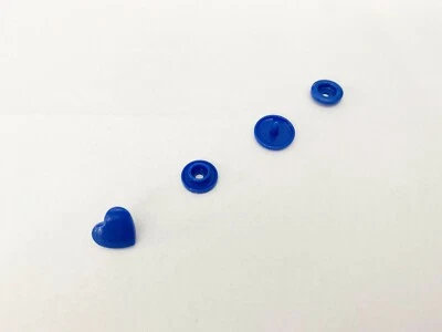 1000 KAM Snaps Heart Shape Size 20  - Image 1 of 4