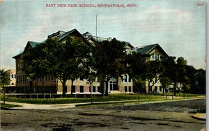 East High School Minneapolis MN 1910 Vintage Postcard AA1 - Picture 1 of 2