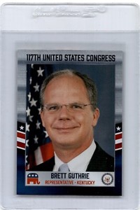 2021 United States Congress Fascinating Cards Chrome Kentucky Brett Guthrie