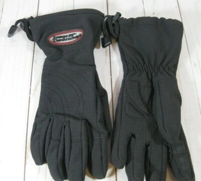 Guantes para mujer Harley Davidson negros de nailon motociclista talla XS Foto 1 de 4