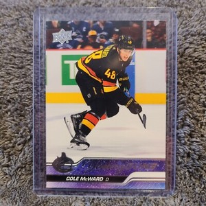 2023-24 Upper Deck Series 1 - Young Guns Cole McWard #244 Vancouver Canucks (RC)