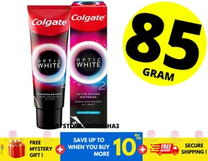 COLGATE Optic White O2 Active Oxygen Whitening Toothpaste 85g - Picture 1 of 8