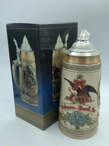 Anheuser Busch Tomorrow's Treasures Budweiser Collectible Ceramic Beer Stein - Picture 1 of 12