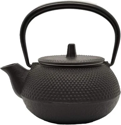 IWACHU Iron Teapot and Teapot Type 3 New Arare Black Finish 0.32L 12801 New - Image 1 of 4