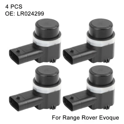 UXCELL 4pcs LR024299 Bumper Reverse Parking Sensor for Land Rover Evoque Sport