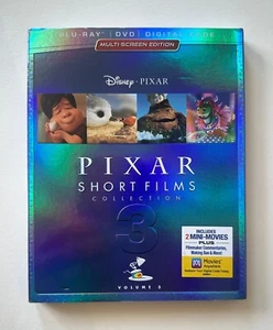 PIXAR SHORT FILMS COLLECTION : Volume 3 | 2018 Blu-ray + DVD - Picture 1 of 4