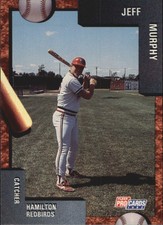 1992 Hamilton Redbirds Fleer/ProCards #1595 Jeff Murphy