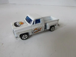 1970's Chevrolet Stepside Diecast Bandit White Pickup Truck  1/64 H3 - Picture 1 of 6