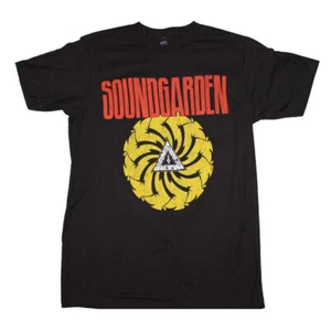 Camiseta SOUNDGARDEN Badmotorfinger Logo Negra Envejecida Nueva Auténtica S-2XL - Imagen 1 de 1