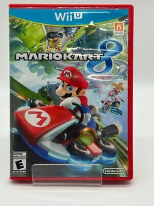 Mario Kart 8 Nintendo Wii U Complete CIB- TESTED & WORKS - Picture 1 of 4