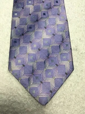 PIATTELLI CORBATA HOMBRE LILA MORADO CON GRIS Y NEGRO 4 X 60 Foto 1 de 4