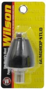 Wilson 305-600 Czarna antena radiowa CB Wytrzymała gumowa drop Beehive Stud - Zdjęcie 1 z 6