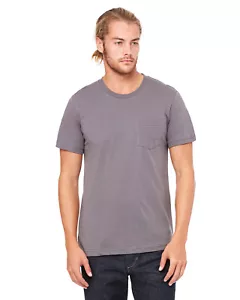 Bella+Canvas Mens Jersey Pocket Tee 3021 S-2XL - Picture 1 of 16