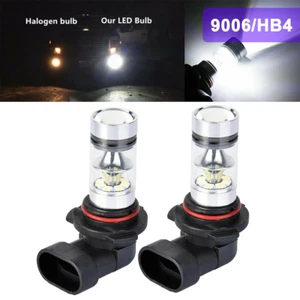 9006 HB4 LED Fog Lights Bulbs 6000K White For Dodge RAM 1500 2500 3500 2013-2018 - Bild 1 von 8