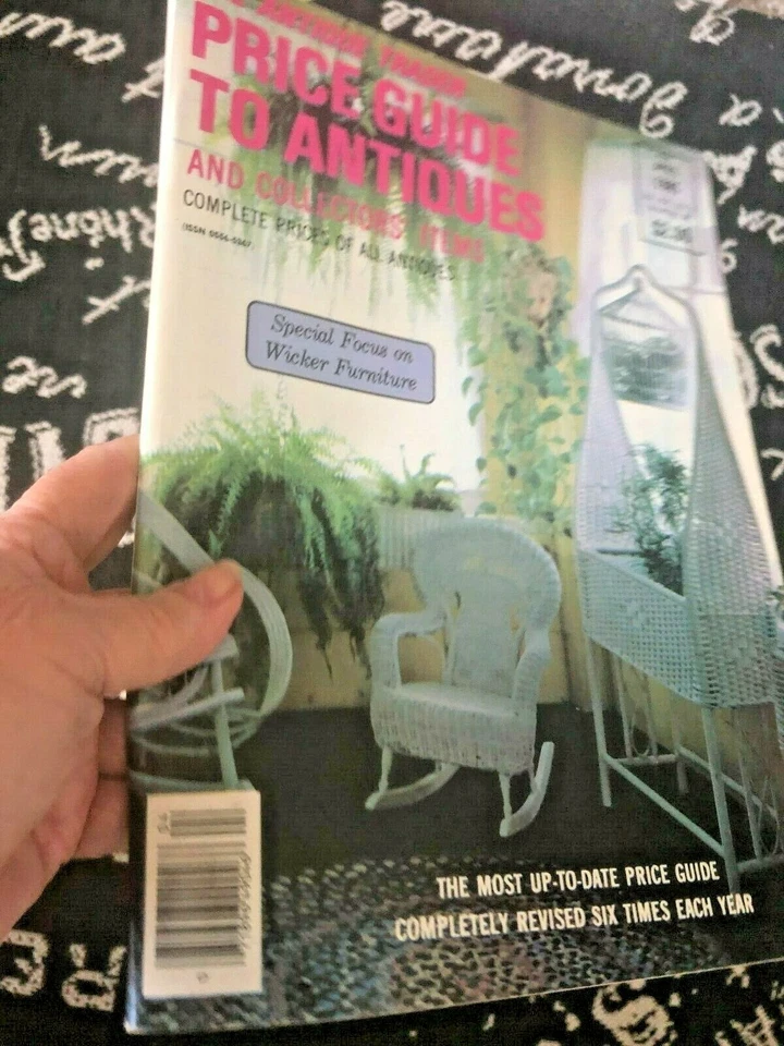 De colección '85 ANTIGUO COMERCIANTE GUÍA DE PRECIOS Muebles de mimbre Focus Revista Lista de libros Foto 1 de 4