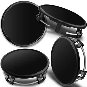 Kompatibel mit Mercedes Benz Radnabenkappen Alufelgen 75mm schwarz CM 0 - Bild 1 von 5