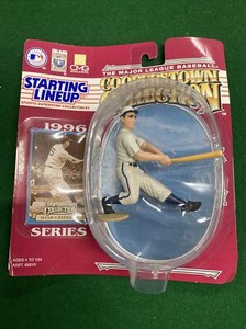 1996 Starting Lineup Cooperstown Collection Hank Greenberg Figure & Card