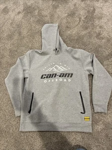Can-Am ADV/Performance Pullover Hoodie grau mit schwarzem Logo Sweatshirt Large - Bild 1 von 12