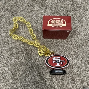 2025 San Francisco 49ers Season Ticket Holder Gift Gold Chain Neu - Bild 1 von 6