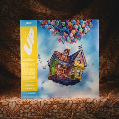 SEALED Up Soundtrack SKY BLUE Vinyl 2LP Mondo Disney Pixar frozen moana little - Image 1 of 4