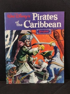 1968 Vtg Disney Pirates of The Caribbean Souvenir Book Disneyland Promotional - Picture 1 of 9