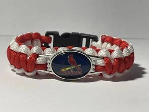 St. Louis Cardinals MLB Paracord Bracelet NEW - Picture 1 of 2