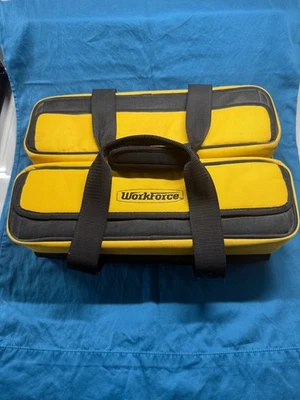 42pc. Vintage WORKFORCE Home Tool Kit w/Trifold carrying case - Image 1 of 4