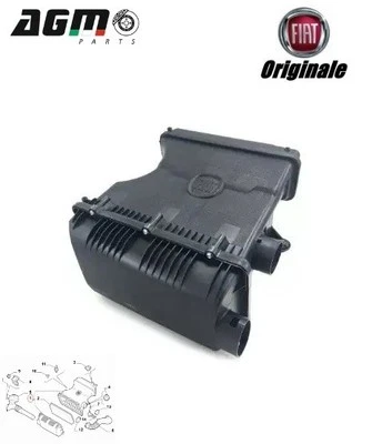 SCATOLA COMPLETA FILTRO ARIA ORIGINALE FIAT 500L TIPO EGEA 1,4 BZ 51884427 - Immagine 1 di 4