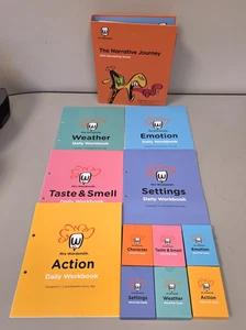 Mrs. Wordsmith The Narrative Journey 2018 Workbooks & Cards Very Nice Lot - Picture 1 of 12