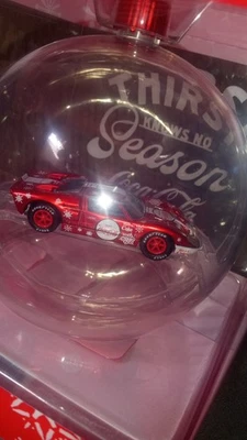 2025 M2 Machines Christmas Ornament - Coca-Cola 1966 Ford GT40 MKII - Fast Ship - Image 1 of 4