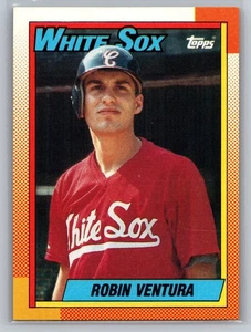 1990 Topps #121 Robin Ventura Chicago White Sox MLB Baseball Card - Picture 1 of 2