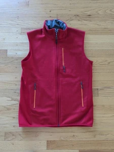 Mens Large Patagonia Polartec Polyester Hybrid Lightweight Full Zip Vest M59 - Picture 1 of 7