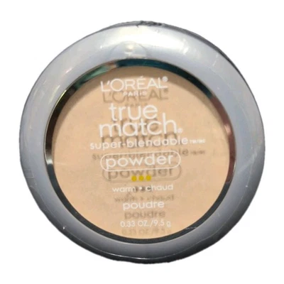 L'Oreal True Match Super-Blendable Powder W1 Porcelain WARM – NEW SEALED - Image 1 of 4