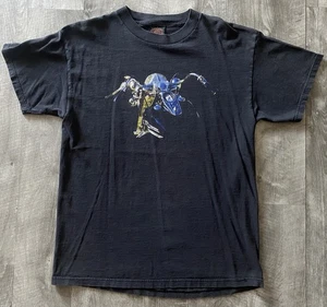 Camisa De Colección Y2K Harley Davidson Suficiente Dicha Doble Cara Logotipo Motocicleta - Imagen 1 de 6