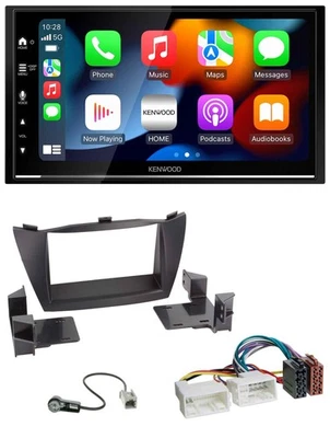 Kenwood DAB USB Bluetooth 2DIN MP3 Autoradio für Hyundai Tucson 2010-2015 - Bild 1 von 4