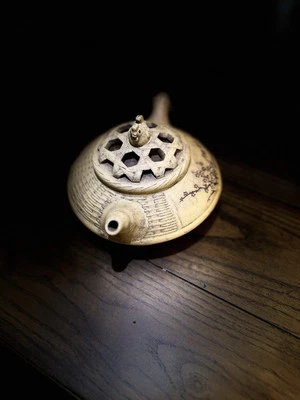 Tetera china de arcilla púrpura yixing juego de té olla cerámica zisha coleccionables de colección Foto 1 de 4