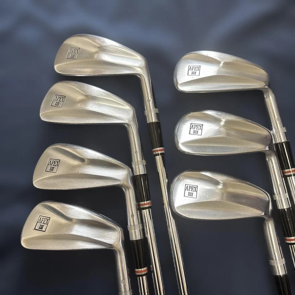 Ben Hogan Apex III Iron Set 6pcs Used Golf Clubs Classic Steel Flex - Image 1 of 4