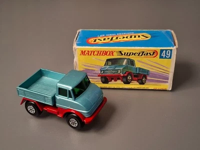 matchbox lesney superfast mit ovp , Nr. 49 Unimog von 1970 - Bild 1 von 4