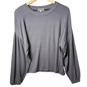 Camiseta Madewell Mujer Dreamiest Tejida Manga Larga Hombro Caído Puño Elástico Talla M - Imagen 1 de 10