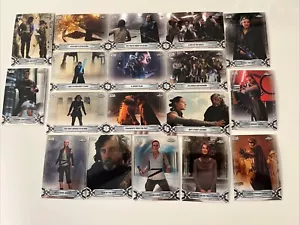 2019 Star Wars: LOT 18 Chrome Legacy refractor cards, Good Conditions, See PIC. - Picture 1 of 21