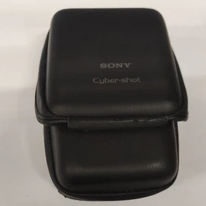 Original Sony Cyber-Shot Kamera Camcorder schwarz Hartschale mit Riemen LCM-SX NOS - Bild 1 von 8